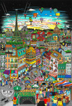 Charles Fazzino 3D Art Charles Fazzino 3D Art La Magnificence de Paris (DX)